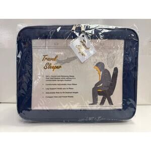 Travel Sleeper Face Pillow with Adjustable Pole -NEW